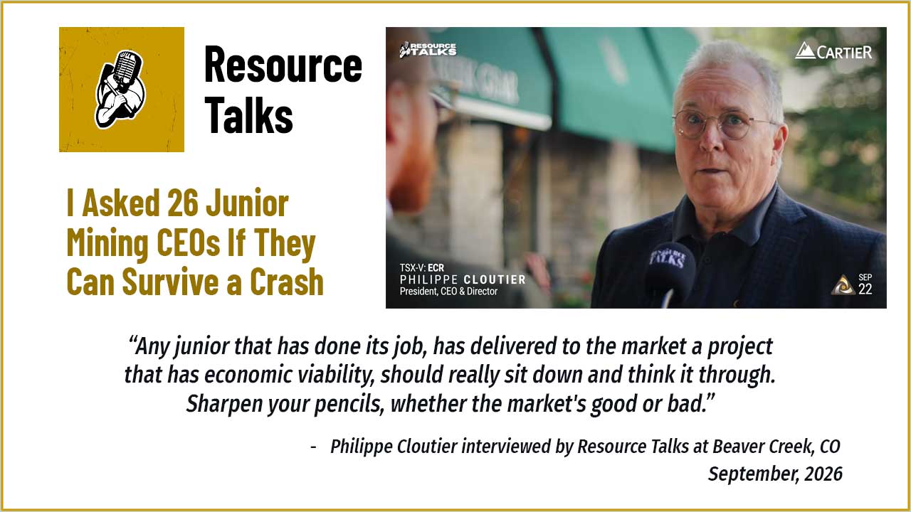 Philippe Cloutier interviewed by Resource Talk at Beaver Creek